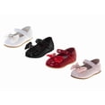 thumbnail image 4 of Josmo Dress Shoes Girls, Patent Finish Glossy formal Special Occasion Infant Support (Infant), White Patent, Size: 5, 4 of 4
