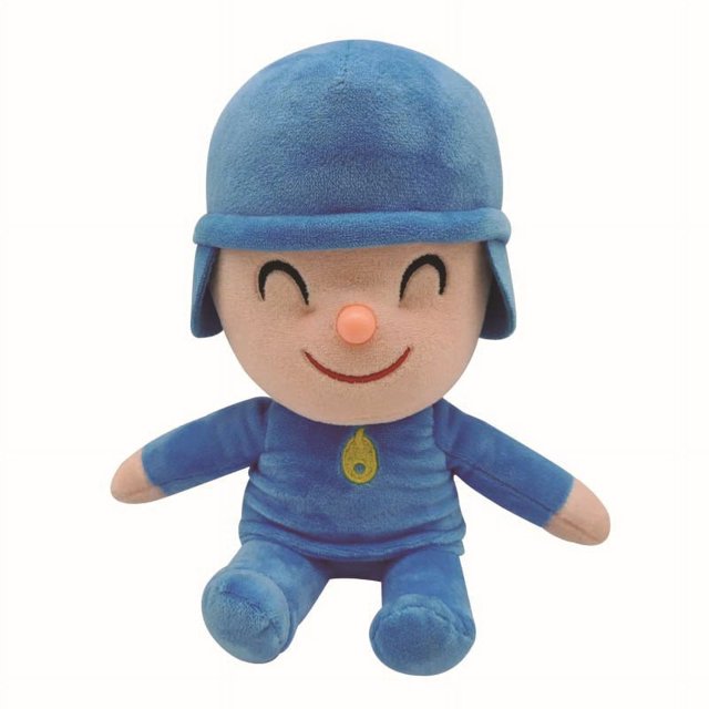 Muñeco de Peluche de Pocoyo para niños, juguete de felpa de 20-25cm, estilo Kawaii, pequeño P Youyou, pato Barto, cachorro Lula Ellie, elefante