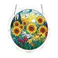 thumbnail image 2 of Acrylic Jigsaw Puzzle Suncatcher-Galactic Colorful Birds, Stained Glass Window Hanging, Home Decor Creative Mom Gifts, Birthday Gifts for Women,Wife, Sisters, Aunt, Besties 7.4in, 2 of 7