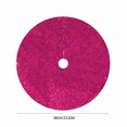 thumbnail image 3 of Cagogo under $5 Glitter Tree Skirt, Sequin Christmas Tree Skirt, 24 Inch Glitter Vintage Tree Cover, Festive Party Decoration for Home Holiday, Multicolor Sparkle, 3 of 6