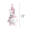 thumbnail image 3 of Home Decor Gnobogi Easter Party Dressing Supplies Rabbit Ear Faceless Doll With Light Decoration Doll Festival Decoration on Clearance, 3 of 3