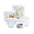 thumbnail image 1 of Bolsas reutilizables para almacenamiento de alimentos Stasher Premium Silicone, paquete de 6, 1 of 9