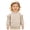 A-Beige, variant on Baby Crew Neck Sweatshirts, Toddler Casual Pullover Shirts, Kids Boys Girls Solid Color Fall Winter Long Sleeve Tops(A-White,2-3 Years)