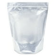 thumbnail image 2 of 50 Pack Clear/Silver 14" x 17" Stand Up Food Pouch Ziplock Mylar Smell Proof Bags, 2 of 5