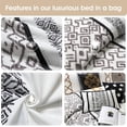 thumbnail image 2 of Nanshing Jamie 7 Piece Geometric Comforter Set, Black/Gold, California King, 2 of 12
