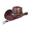 thumbnail image 1 of Sombrero de vaquero Yinane Sombrero para el sol ligero informal rojo, 1 of 8