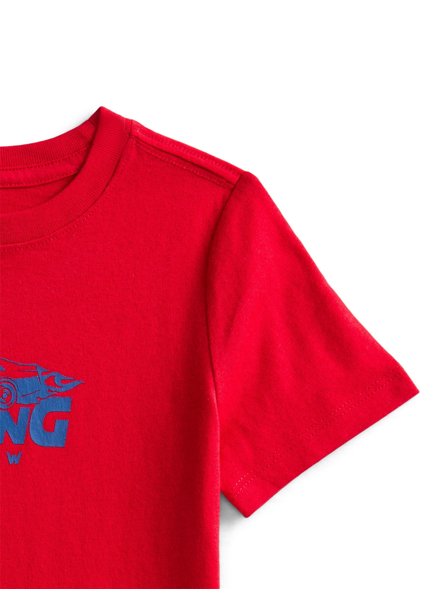 Wonder Nation Toddler Boys Short Sleeve Graphic T-Shirt, Sizes 18M-5T