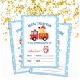 thumbnail image 2 of Darling Souvenir White Birthday Invitation Card Printable Elegant Fill or Write In Blank Party Invites 28 Pcs 5 x 7 Inches, 2 of 5