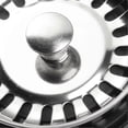thumbnail image 2 of Garbage Disposer Strainer Pull Water Plug Rust Resistant Food Waste Disposer Filter Grinder Shredder Part, 2 of 4