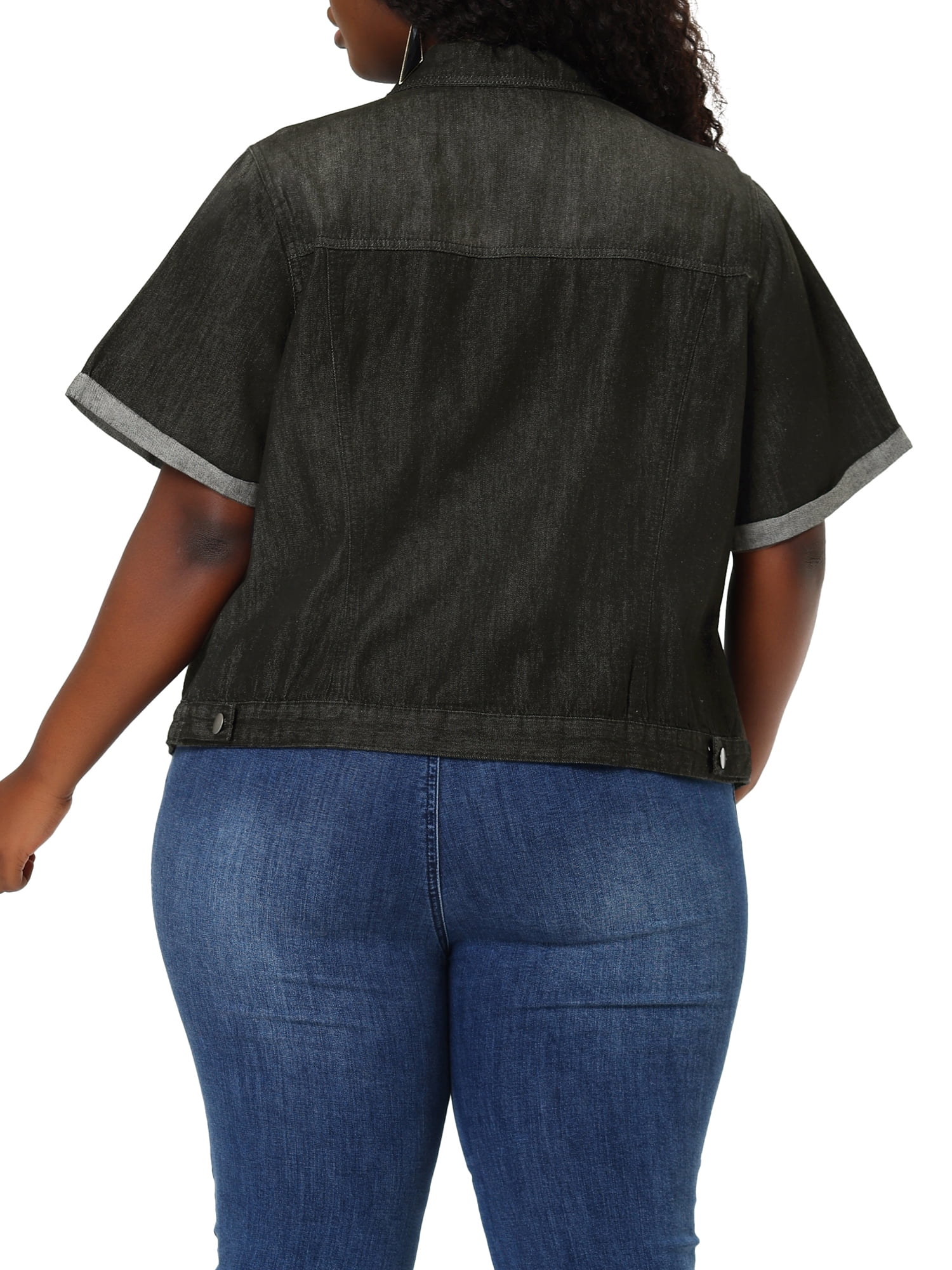Torrid short sleeve denim jacket Outlet