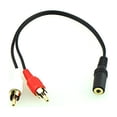 thumbnail image 4 of CATIEBYE Adaptador Cable Estéreo 3.5mm A 2 Rca Masculino Con Conectores Dorados, 4 of 4