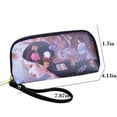 thumbnail image 3 of Coofit Coin Purse Casual Zipper Print Shell Phone Clutch Wallet Change Purse for Ladies, 3 of 8