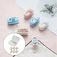 thumbnail image 5 of Paquete de 4 Alfileres para Cortina con Forma de Oso, Clips para Sábanas Ajustables, para Ajustable, Soporte para Edredón, Clips de Sujeci blanco BLESIY Clips de funda nórdica, 5 of 8