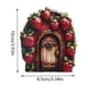 thumbnail image 2 of Jardín de resina en miniatura, decoración floral para exteriores, para patio, para mamá, kit de jardín, puerta y ventana para árboles, decoración de tocones de árboles., 2 of 7