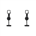 thumbnail image 1 of 2X Correa Retráctil Antirrobo para Teléfono Móvil, Correa de Seguridad para Smartphone con Clip para Cinturón., 1 of 5