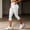 White women high waisted capri leggings with pockets a1, variant on Cagogo Women's High Waisted Capri Leggings with Pockets Slim Fit Active Sport Pants Casual Yoga Lounge Athletic Wear Summer Outfits, Dark Blue 2XL