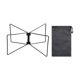 thumbnail image 3 of Nevera portátil plegable de acero para camping, versátil, con bolsa de transporte. Negro, 3 of 9