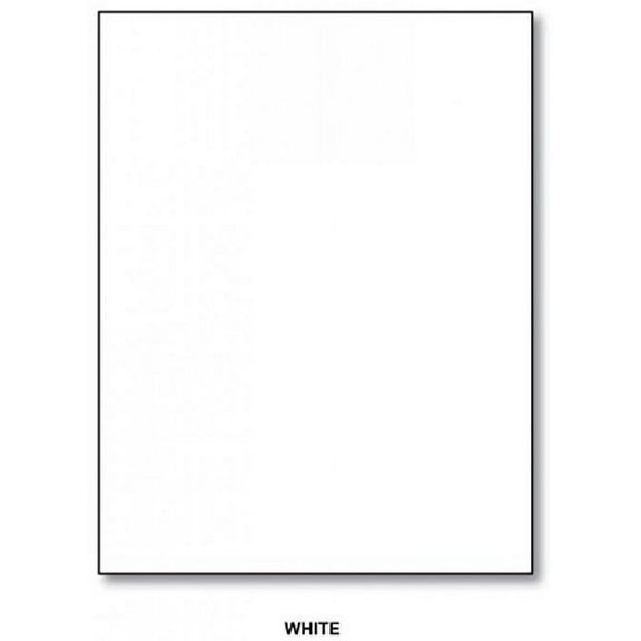 20lb White Paper Size 5 1/2" x 8 1/2" Sheets (Half Letter Size) Bright White Paper - 500 Sheets