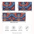 thumbnail image 2 of Yayeee Pillowcase Standard Size Set of 2 Satin Wrinkle Resistant Pillow Case, Blue Abstract Eagle, 2 of 8