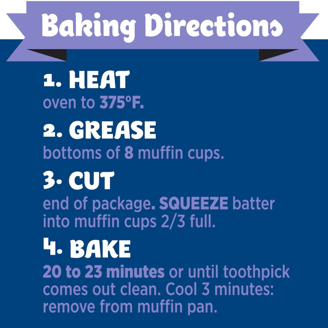 Pillsbury Blueberry Muffin Batter, Cut and Squeeze Package, 16.5 oz