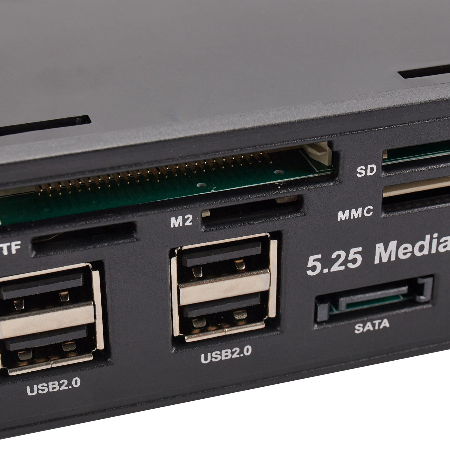 5.25 Inch Usb 3.0 Front Panel Pc Usb 3.0/2.0 Hub E-Sata Sata Audio Multi Card Reader for Computer Case Optical Drives Bay