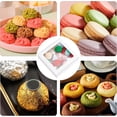 thumbnail image 6 of 16Packs 10.5x10.5x3cm Clear PVC Square Window Gift Boxes White Kraft Paper Present Packing Boxes for Party Favor Treats Cookies Small Gifts or Crafts, 6 of 6