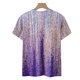 thumbnail image 5 of Puntoco, camiseta de manga corta suelta con cuello redondo y estampado informal de verano a la moda para mujer, blusa, Jersey Puntoco Puntoco-4669, 5 of 6