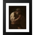 thumbnail image 2 of Johann Carl Loth 15x18 Black Modern Framed Museum Art Print Titled - Faun Playing the Pipe, 2 of 5