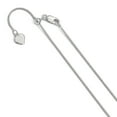 thumbnail image 1 of 925 Sterling Silver Réglable 1mm Spiga Chaîne Pendentif Charme Blé, 1 of 6