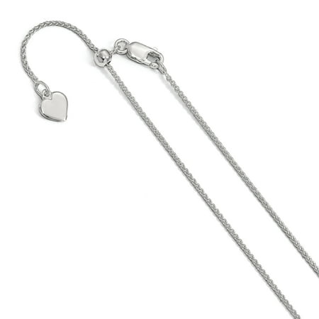 - 925 Sterling Silver 1 Mm Adjustable Spiga Chain Necklace 30 Inch Pendant Charm Wheat Fine Jewelry Ideal Gifts For Women Gift Set From Heart