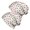 Christmas Berry Leaf, variant on 2PCS Stretch Knit Skull Beanie, Hip-Hop Style, Unisex, Lightweight,Christmas Cute Reindeer Face Light Blue Pattern