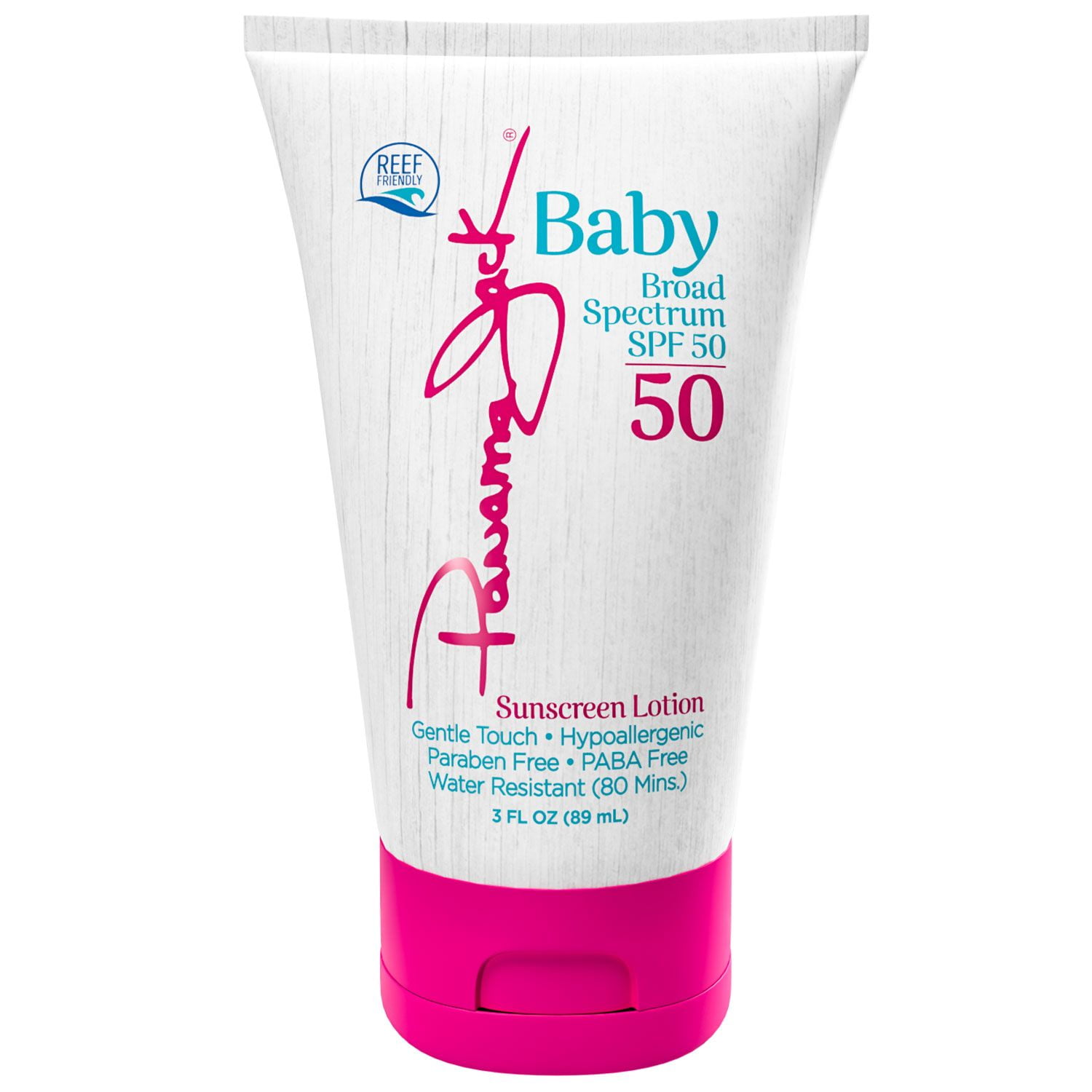 Baby Sunscreen Lotion - SPF 50, Broad Spectrum UVA/UVB Protection, Hypoallergenic Gentle Touch, Reef-Friendly, PABA, Paraben, Gluten & Cruelty Free, Water Resistant (80 Minutes), 3 FL OZ
