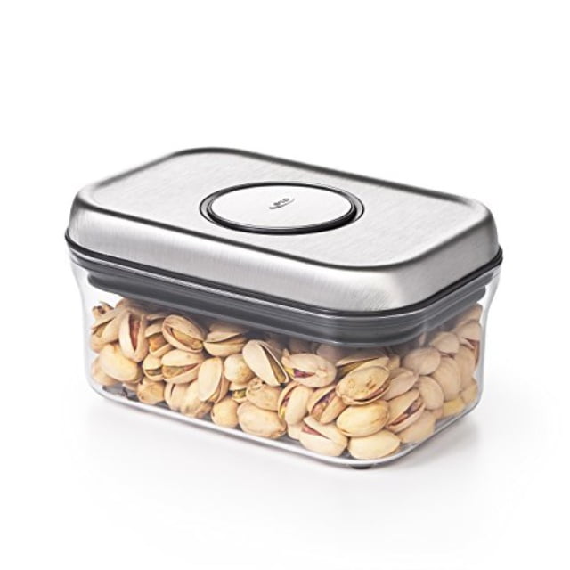 OXO 3114200 SteeL POP Container Airtight Food Storage .5 Qt for