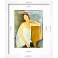 thumbnail image 3 of Jeanne Hébuterne (1898–1920), 1919, Figurative Framed Art Print Wall Art by Amedeo Modigliani, 3 of 6