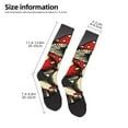 thumbnail image 5 of Balery Red Mushrooms Fun Novelty Socks Men'S Women'S Crew Socks Funny Crazy Novelty Socks Quirky And Cool Socks, 5 of 9