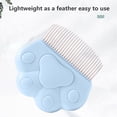 thumbnail image 4 of Cat Grooming & Massage Comb, Pet Short Hair Removal Massaging Tool, Painless Cat Combs for Deshedding - blue, 4 of 7