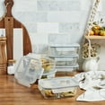 thumbnail image 5 of Mason Craft & More 12-Piece 33-oz Glass Storage Containers 2-Section with Lids, 5 of 10