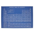 thumbnail image 1 of Shisuyan Periodic Table Poster Dark Blue Silk 1Pcs 23.6X15.7In, 1 of 9