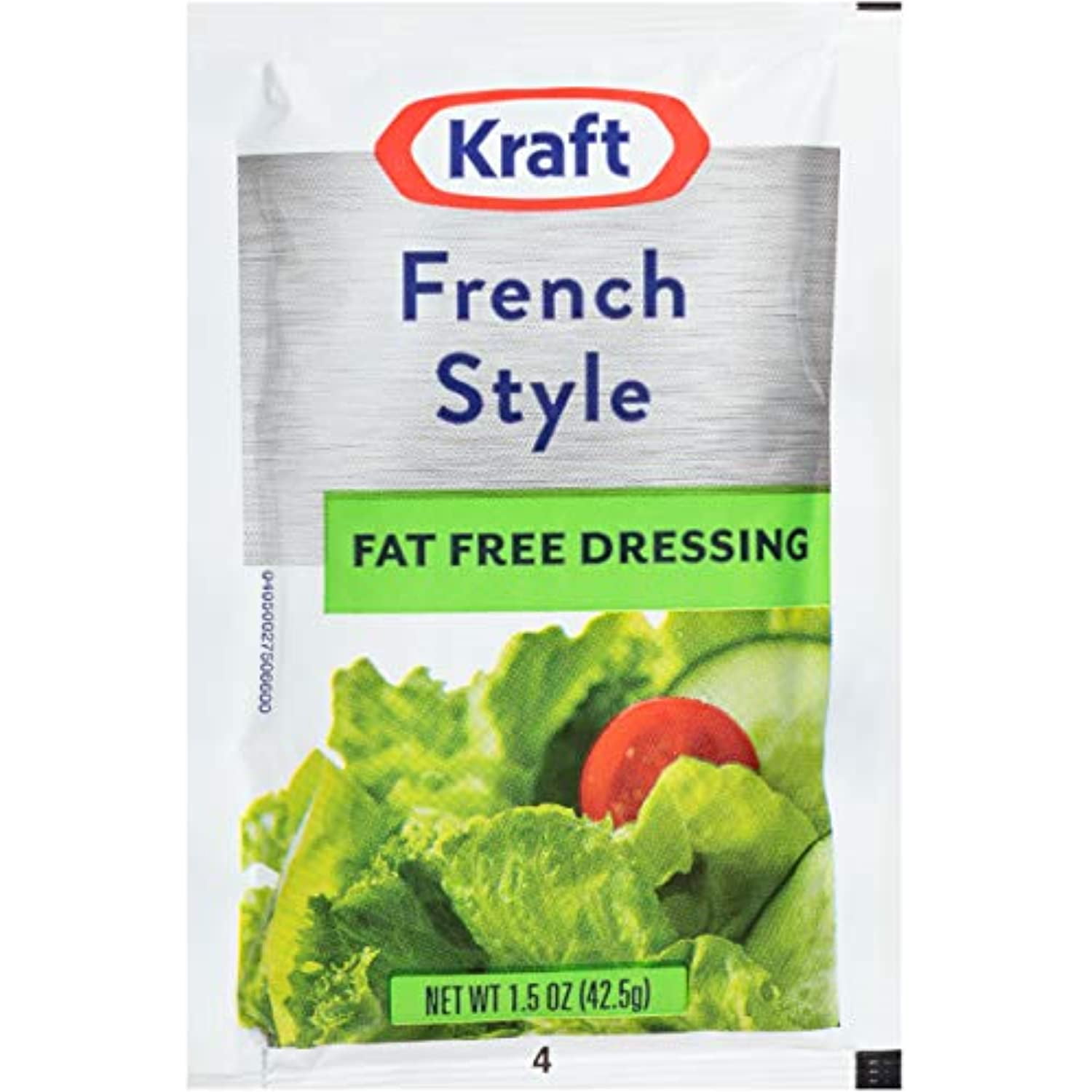 Kraft Fat Free French Salad Dressing Single Serve Packet (1.5 Oz