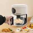 thumbnail image 6 of Glass Air Fryer, 4.2L Capacity with 360° Viewable Borosilicate Pot, 1200W Power and 8 Presets, Digital Touchscreen for Healthy Cooking, 6 of 19