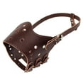 thumbnail image 5 of Leather Muzzle for Large/Medium Dogs - Control Barking Biting and Chewing ξц {υ L1V5, 5 of 9