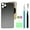 Graphite, variant on OEM Rear Back Glass Replacement for iPhone 12 Pro 6.1 inches with Reparing Toolkit and Pre-Installed Adhesive (Silver)