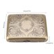 thumbnail image 5 of Caja De Caja De Bronce, Caja De Caja De Metal De Bronce Retro Soporte De Bolsillo De Doble Cara Para 20 Cigarrillos # 4 ANGGREK Otros, 5 of 8