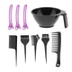 thumbnail image 1 of de Pinzas de para Resaltar Cuenco de Color de Cabello Kit de Coloración Blanqueadora Herramienta de, 1 of 9