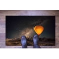 thumbnail image 5 of Cool Rugs, Door Mat Rugs, Nursery Rugs, Milky Way Rugs, Cappadocia Hot Air Balloon Rug, Cappadocia Rug, View Rug, Outdoor Rug, Soft Rugs, 2.6'x5' - 80x150 cm, 5 of 8