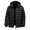 Black, variant on FYEGRE Men's Winter Hooded Casual Jacket Warm Solid Color Outerwear Coat For Daily Streetwear Lightweight Comfortable Fit White XXL