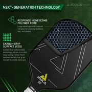 JOOLA Vision CGS 14mm Pickleball Paddle, Black, 7.8 oz.