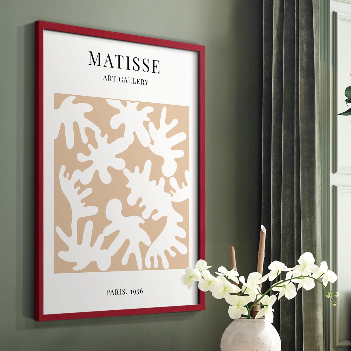 Matisse LXVII Framed Print - Solid Wood