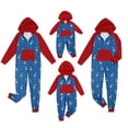 thumbnail image 1 of goowrom Pyjama à Capuche Imprimé Noël Parent-Enfant, 1 of 8