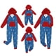 thumbnail image 1 of Conjunto de Pijamas Navideñas Familiares, Pijamas Familiares de Una Pieza,Azul 4 a 5 años XBTCLXEBCO GL017-QZ14821G3, 1 of 6